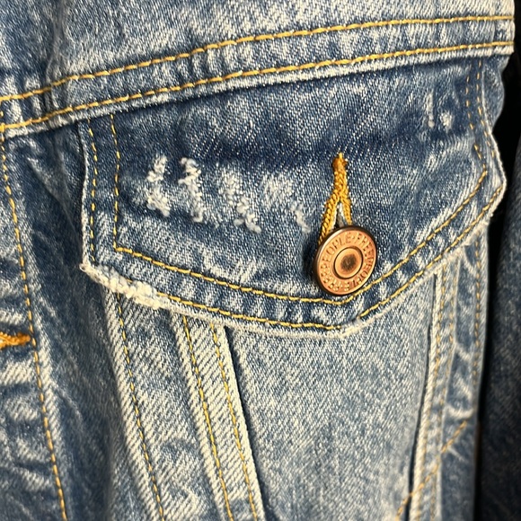 We the free xs Women's Blue Denim Jacket - Picture 6 of 6